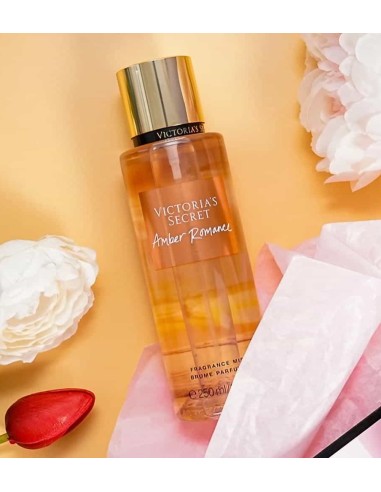 Victoria's Secret Amber Romance Amber & Creme Anglaise Mist 250ml - TheBeautyCool