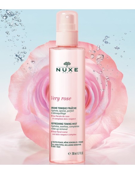 Nuxe Very Rose Toning Mist 200ml - TheBeautyCool