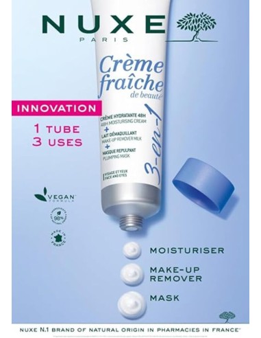 Nuxe Crème Fraîche 3-in-1 48h 100ml - TheBeautyCool