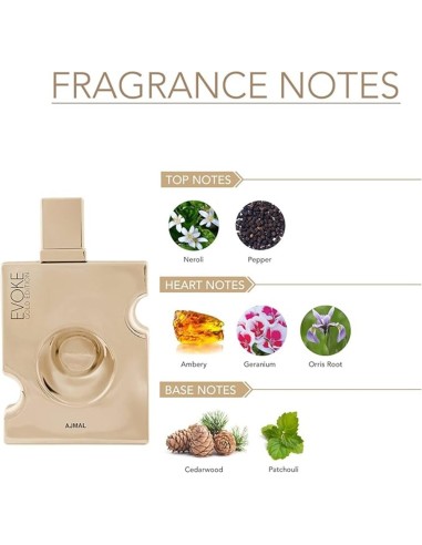 Ajmal Evoke Gold Edp 90ml - TheBeautyCool